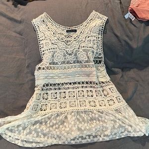 Crochet tank top